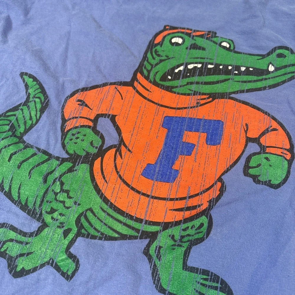Comfort Wash University Of Florida Gators Graphic T Shirt Size M